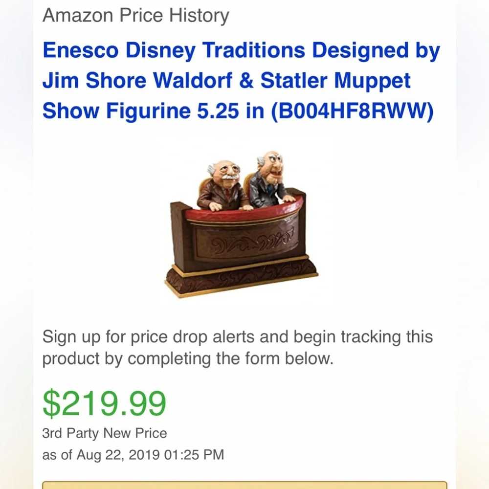 SOLD ON E-BAY - Retired Enesco Waldorf And Statler “Critical Curmudgeons” - Picture 11 of 11